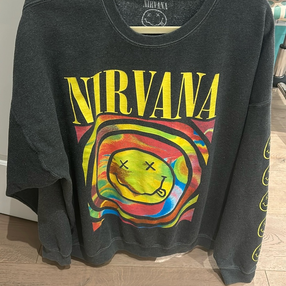 Nirvana sweatshirt L/XL oversized